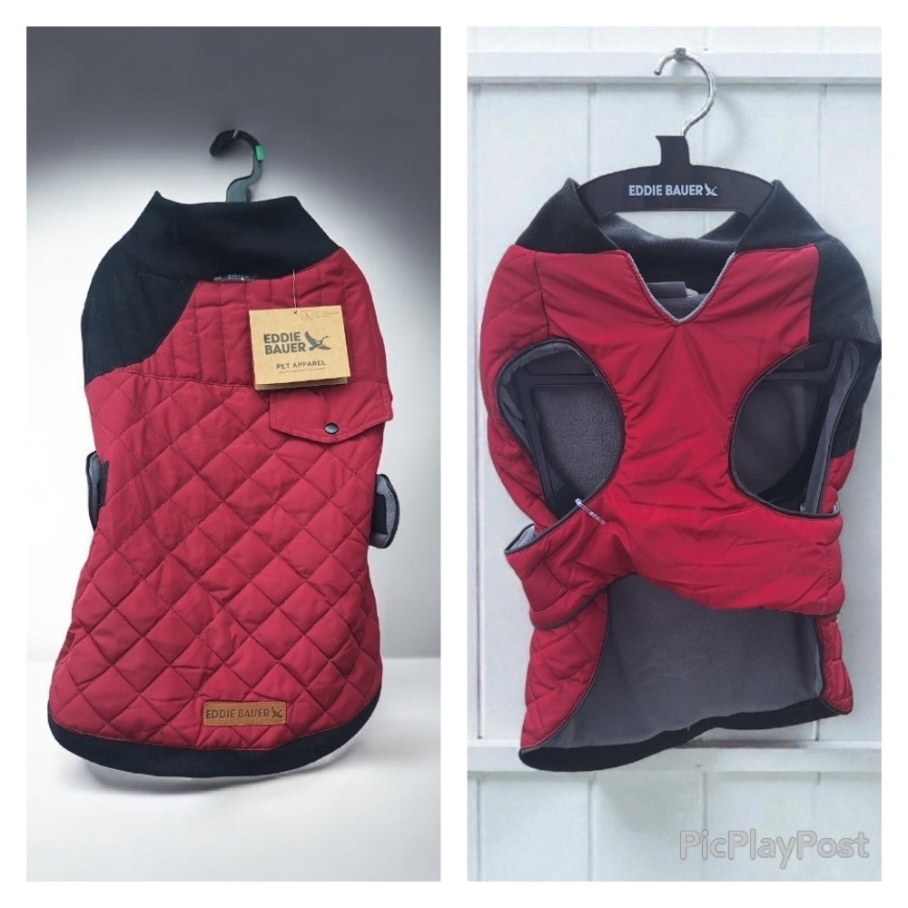 Eddie Bauer Pet Graham Point Hunter's Jacket Large NWT